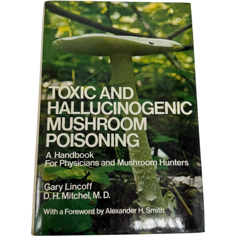 Van Nostrand Toxic and Hallucinogenic‎ Mushroom Poisoning 1977 1st Ed Hardcover